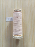 Fil Guterman pour tout coudre - 100 m - Rose pale N° 210