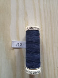 Fil Guterman pour tout coudre - 100 m - Marine N° 310