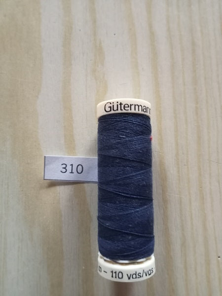 Fil Guterman pour tout coudre - 100 m - Marine N° 310