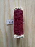 Fil Guterman pour tout coudre - 100 m - Rouge N° 375