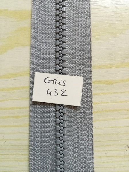 Fermeture Z54 - Gris clair 432