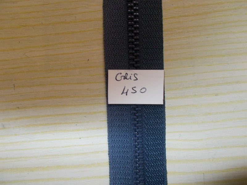 Fermeture Z12 - Gris anthracite 450