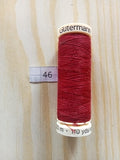 Fil Guterman pour tout coudre - 100 m - Rouge N° 46