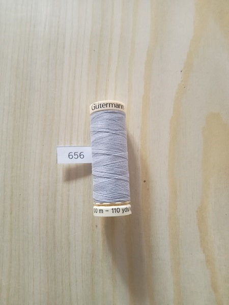 Fil Guterman pour tout coudre - 100 m - Gris moyen n° 656