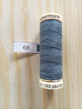 Fil Guterman pour tout coudre - 100 m - Bleu pétrole N° 68