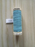 Fil Guterman pour tout coudre - 100 m - Bleu N° 714