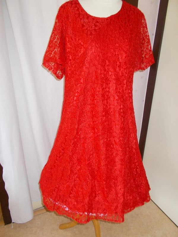 Ensemble Robe / Boléro d'été Vintage Femme Taille 52/54 - Réf 7370