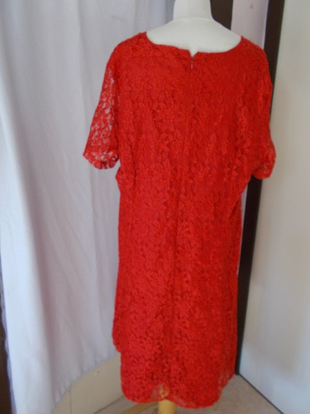 Ensemble Robe / Boléro d'été Vintage Femme Taille 52/54 - Réf 7370