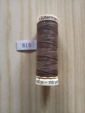 Fil Guterman pour tout coudre - 100 m - Marron N° 815
