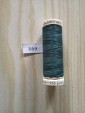 Fil Guterman pour tout coudre - 100 m - Vert sapin N° 869