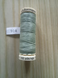 Fil Guterman pour tout coudre - 100 m - Vert amande N° 914
