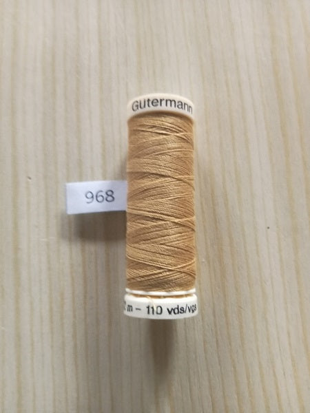 Fil Guterman pour tout coudre - 100 m - Ocre N° 968