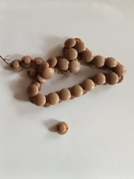 Petits boutons à pied Vintage - 11 mm -  Réf BP10