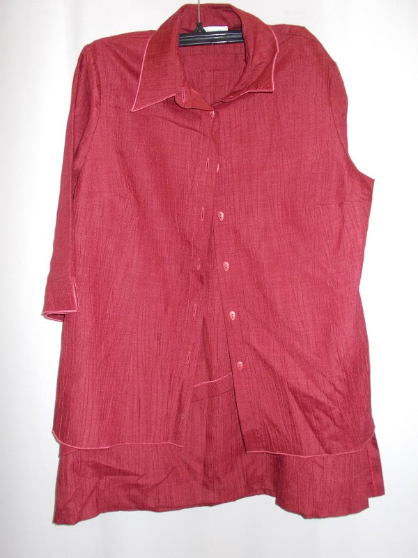 Surchemise + Jupe Vintage  - Femme - Taille 38/40 - Réf : 5103