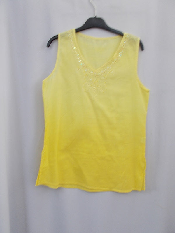 Débardeur léger Vintage  - Taille M - Femme - Réf 6201