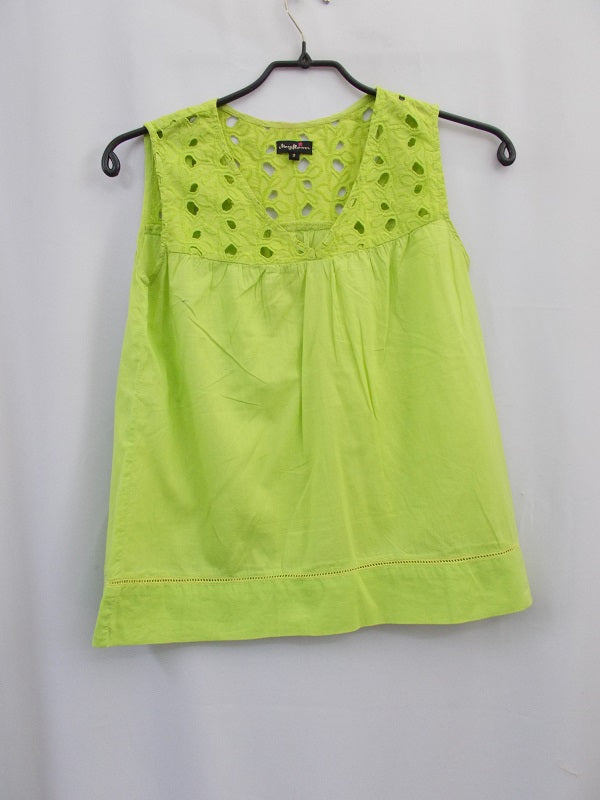 Débardeur ajouré vintage - Taille 2 - Femme - Réf : 6203