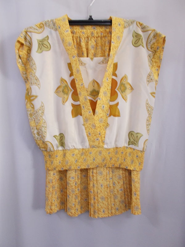 Ensemble Tunique + Jupe plissée Vintage Femme - Taille unique - Réf : 6482