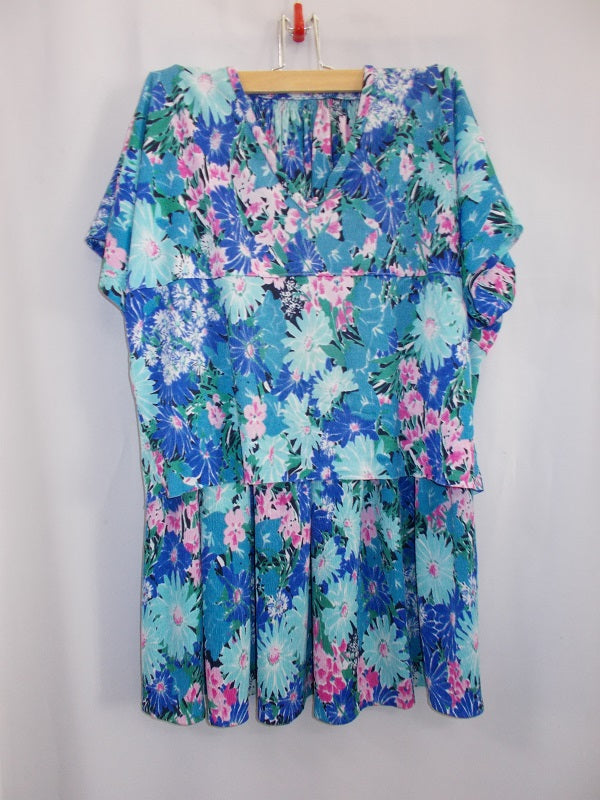 Ensemble d'été Tunique + Jupe Vintage Femme - Taille S - Réf : 6485