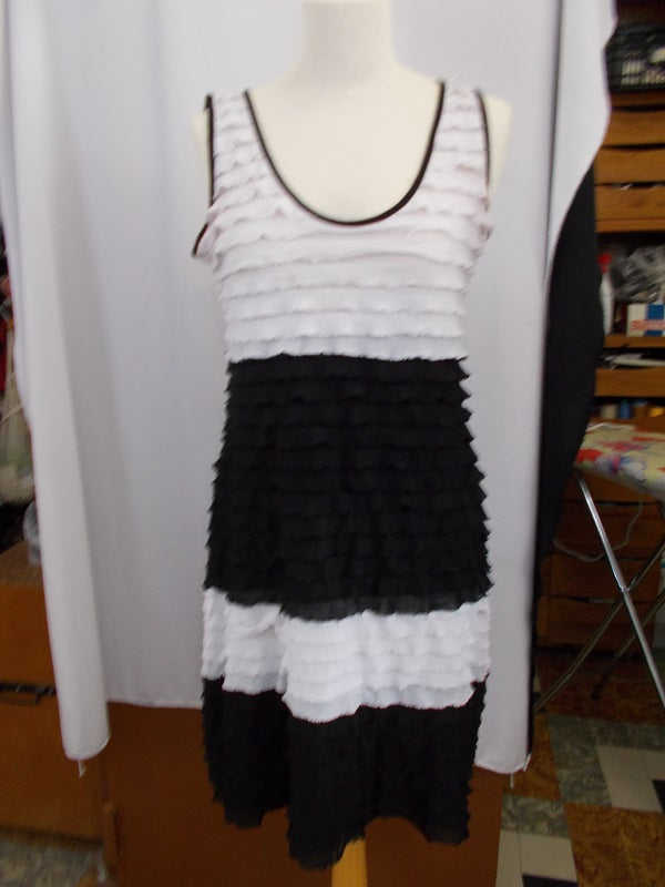 Robe Charleston Rétro modèle années 60/70  Femme - Réf : 6624