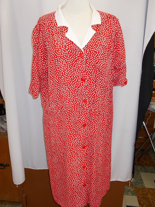 Robe à pois Vintage Femme -  Réf : 6630