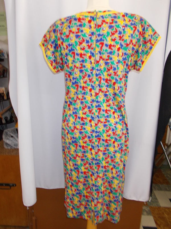 Robe imprimée Vintage Femme - GARAY MODE Paris - Réf : 6645