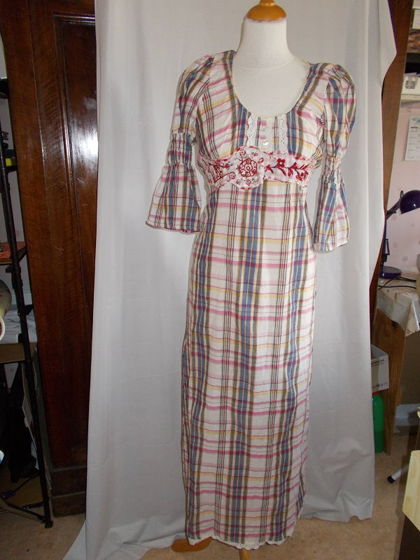Robe longue Vintage d'été Femme - Talle unique - Réf : 7194 - VENDU
