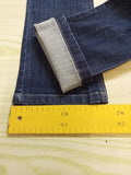 Ourlet piqué Pantalon en tissu non extensible